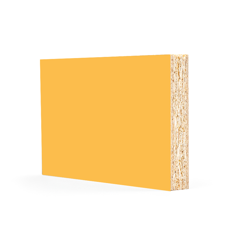 Melamina Amarillo Tableros Hispanos 2.14 X 2.44 18 mm