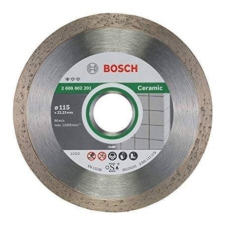 DISCO DIAMANTADO PROF. FPE CONTINUO AZULEJOS/CERAMICA 4 1/2" BOSCH 2608.602.201