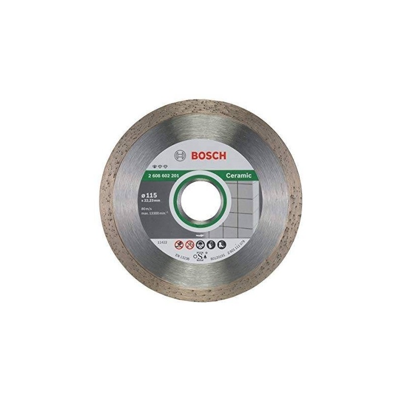 DISCO DIAMANTADO PROF. FPE CONTINUO AZULEJOS/CERAMICA 4 1/2" BOSCH 2608.602.201