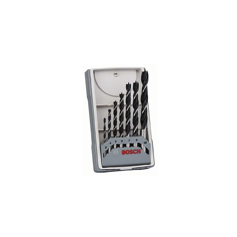 SET DE BROCAS P/MADERA X-LINE X 7 UNID. (3/4/5/6/7/8/10 MM) BOSCH 2607.017.034
