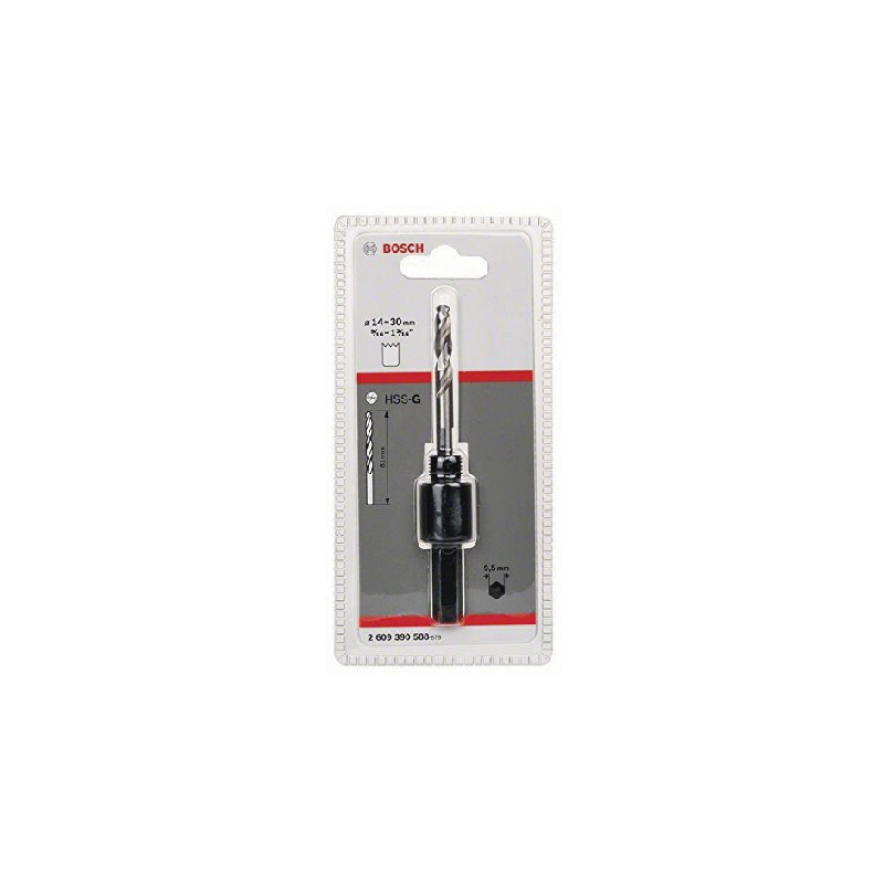 PORTA COPA HEXAGONAL 9.5MM 9 1/6"-1 3/16"(14MM-30MM) BOSCH 2609.390.588