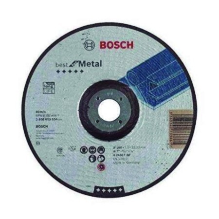 DISCO DESBASTE BEST 7" (180MM) X 6 MM BOSCH 2608.603.534