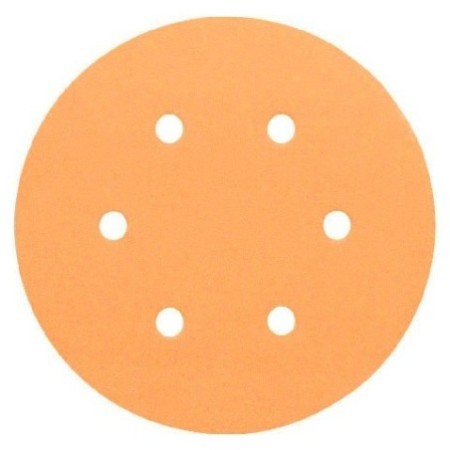 DISCOS DE LIJA P/MADERA C470, 150 MM (6 AGUJEROS) 6" GR 80 BOSCH 2608.607.835-000