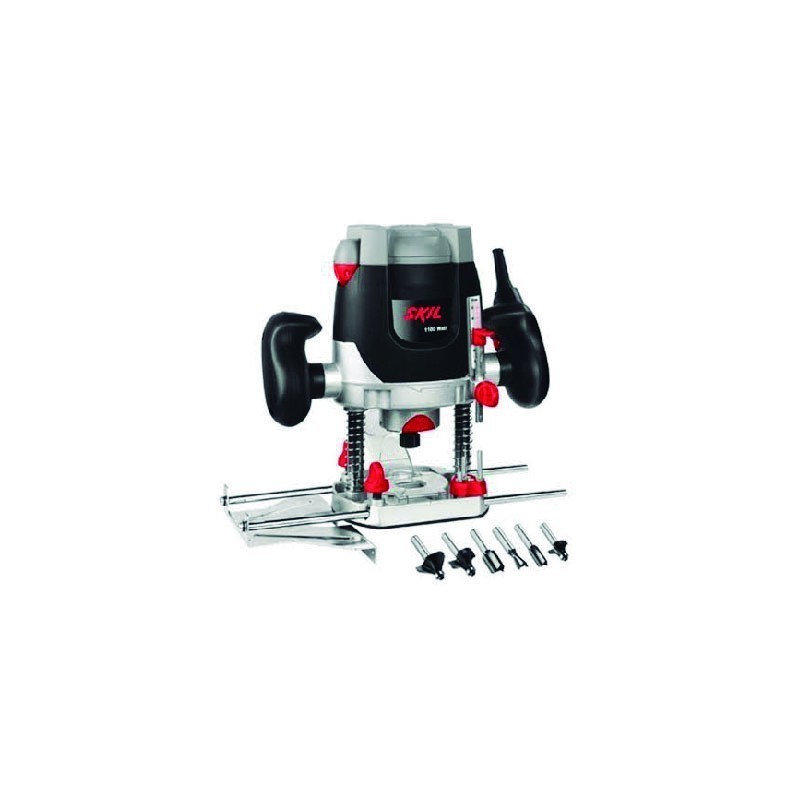 FRESADORA SUPERFICIE 1100 WATTS MALETIN PLASTICO 1830 SKIL F012.183.1JA