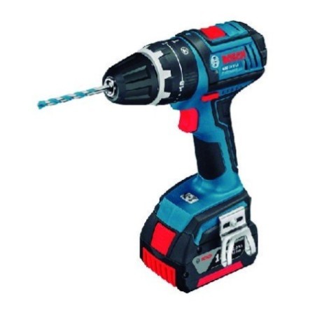 TALADRO ATORNILLADOR C/PERCUCION 1/2" GSB 18V-LI BOSCH 0601.867.1E1
