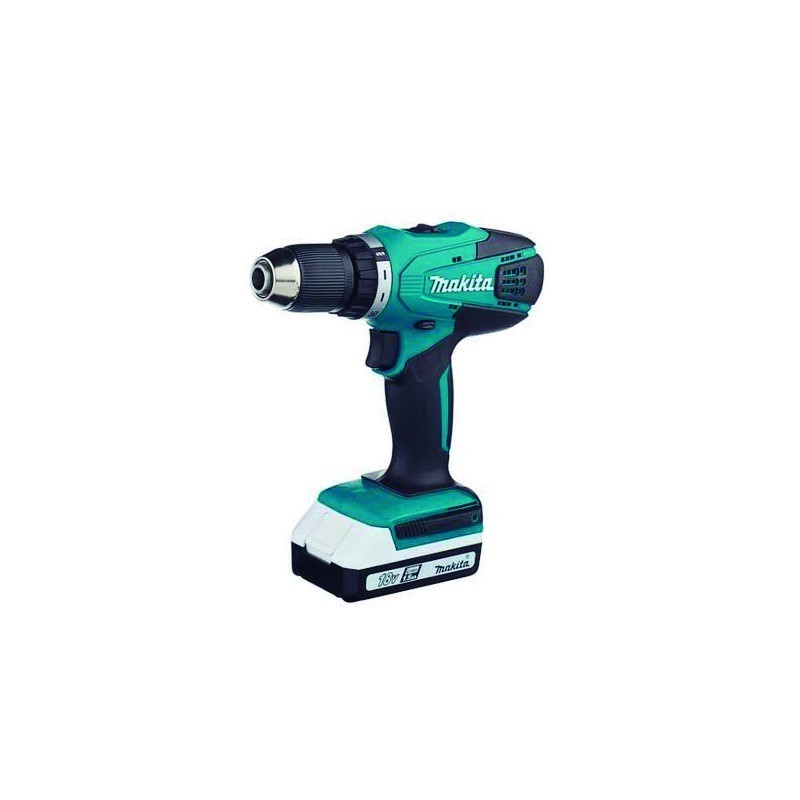 ATORNILLADOR INALAMBRICO 1/2" 18 V 2 BAT. LITIO MAKITA DF457DWE