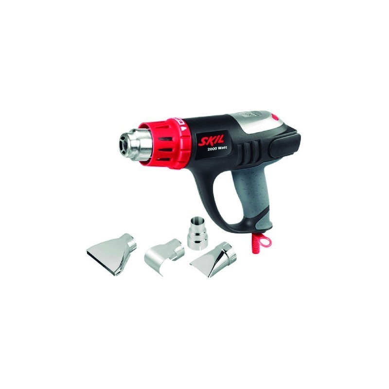 PISTOLA DE CALOR 2000 WATTS M/P 8005 VISOR DIGITAL + 4 PUNTAS SKIL F012.800.5JE