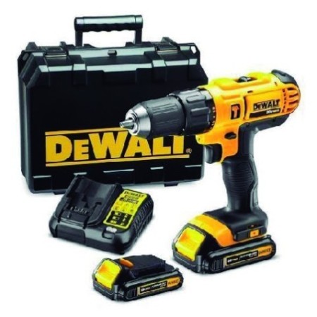 TALADRO ATORNILLADOR 1/2" 20V C/MALETA DEWALT DCD776C2
