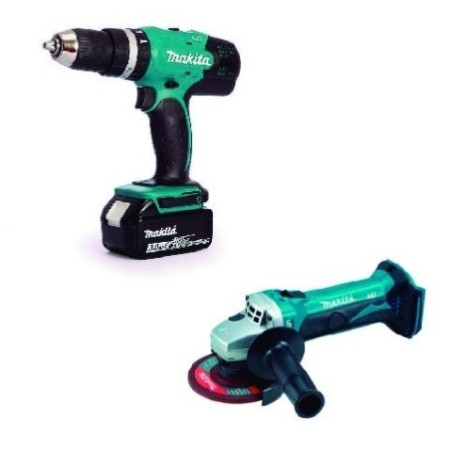 TALADRO PERCUTOR 1/2" DHP453SFE + ESMERIL ANGULAR 4-1/2" DGA452Z