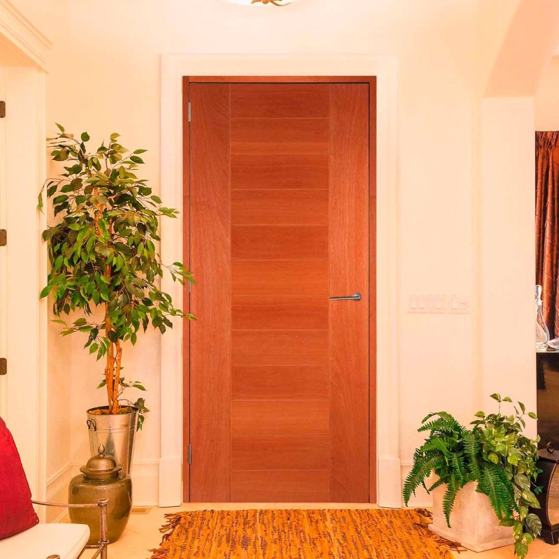 Puerta Principal Zadar Ench. Cedro Natural Dimfer 0.95 X 2.07 42 mm