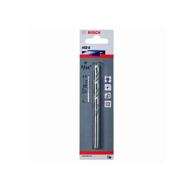 BROCA CILIN. P/ METAL HSS-G 4.6 MM BOSCH 2608.595.341
