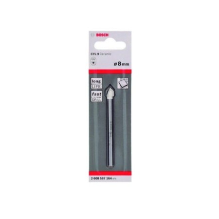 BROCA CERAMIC (VIDRIO) 8 MM BOSCH 2608.587.164