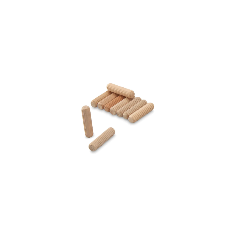 TARUGO D/MADERA RANURADO M10X40 (3/8) QA2001