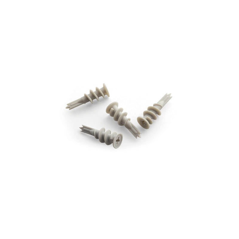 TARUGO DE PLASTICO P/DRYWALL 8 X 1 1/4" (MARCA NACIONAL INTOR)