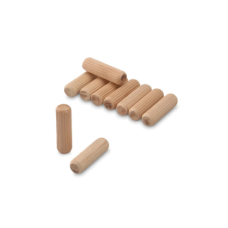 TARUGO D/MADERA RANURADO M12X40 (1/2) QA2001